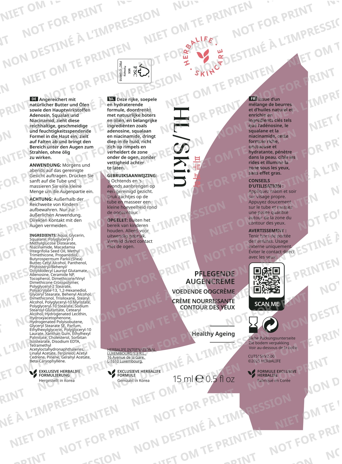 HL/Skin Pflegende Augencreme 15 ml