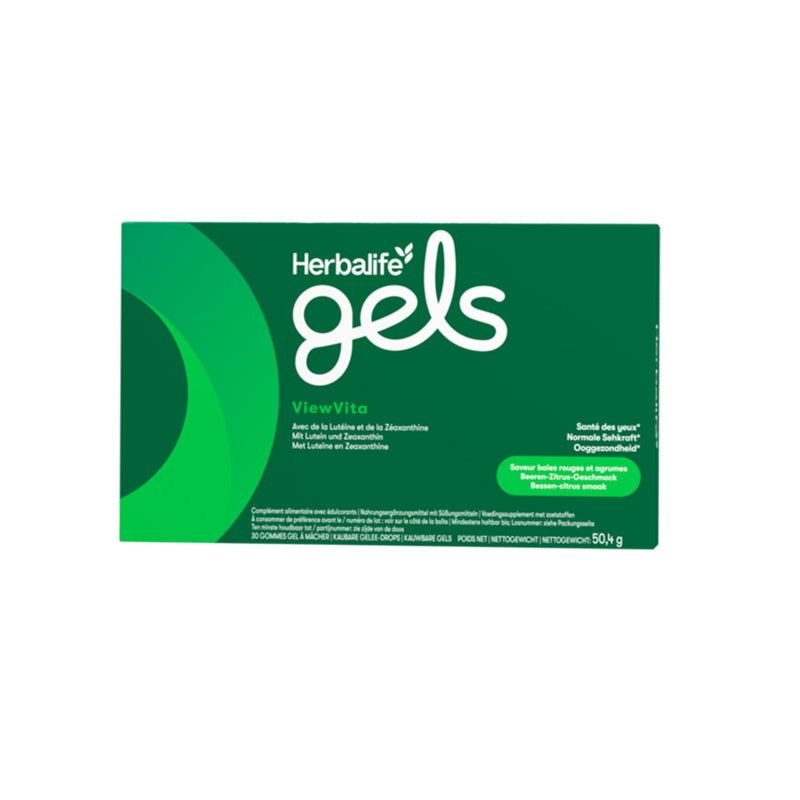 Herbalife Gels ViewVita Beeren-Zitrus – 30 kaubare Gelee-Drops – Fit with Sebastian