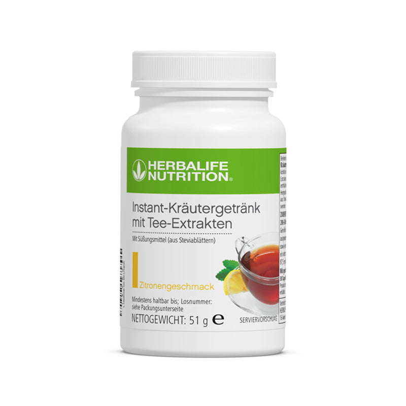 Herbalife Instant-Kräutergetränk mit Tee-Extrakten Zitrone 50g – Fit with Sebastian