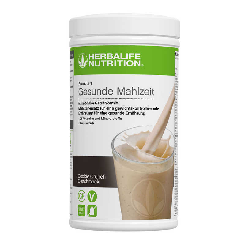 Herbalife Formula 1 Shake Cookie Crunch 550 g – Mahlzeitenersatz-Getränk