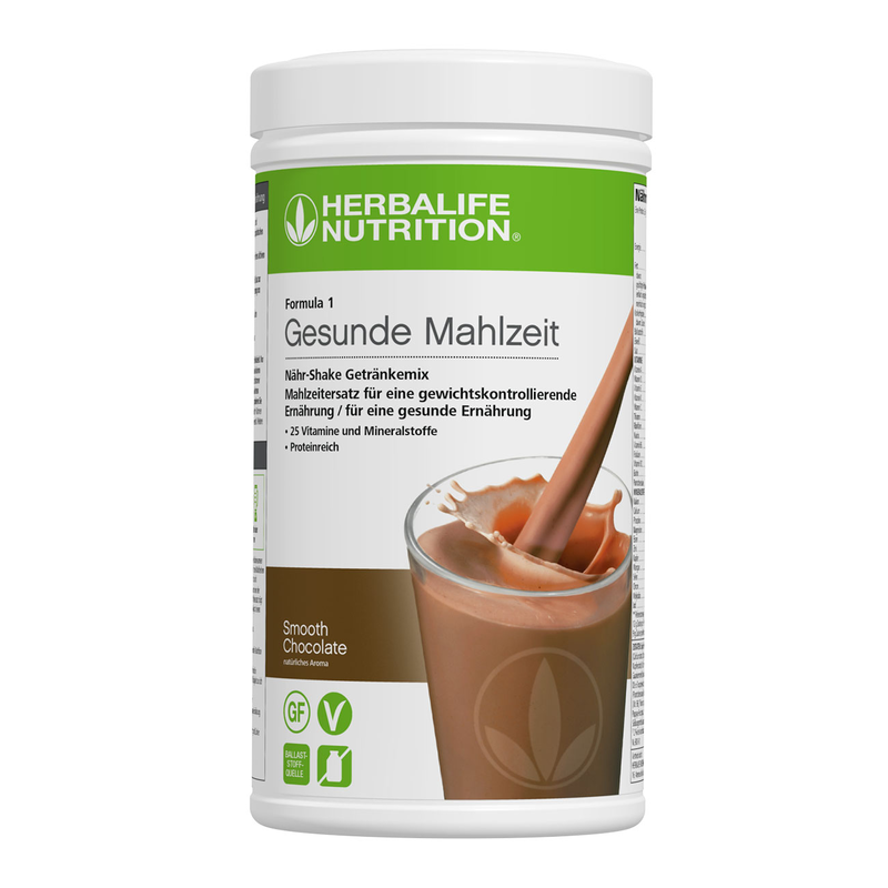 Herbalife Formula 1 Shake Smooth Chocolate 550 g – Mahlzeitenersatz-Getränk