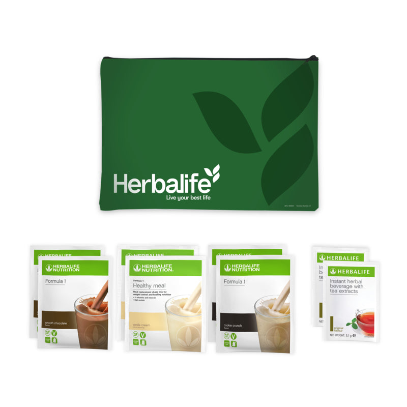 Herbalife Testpaket mit verschiedenen Produkten – Fit with Sebastian