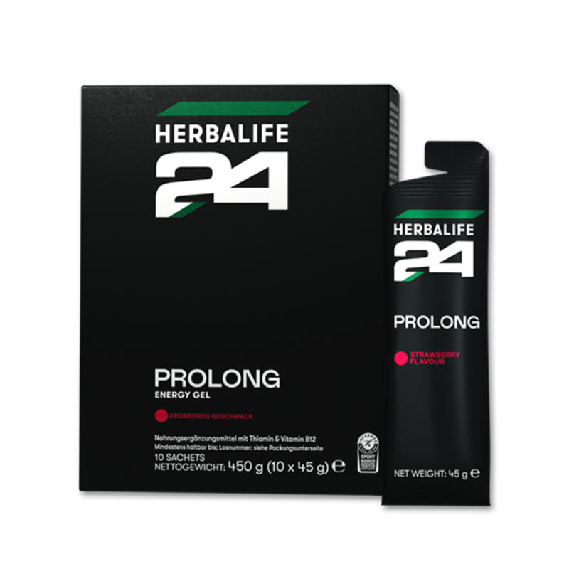 Herbalife24 Prolong Energy Gel Erdbeere 45g – Fit with Sebastian