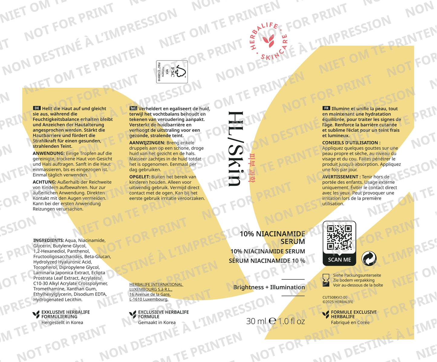 HL/Skin 10 % Niacinamide Serum