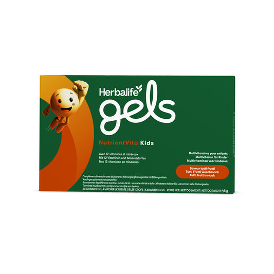 Herbalife Gels NutrientVita Kids Tutti Frutti – 30 kaubare Gelee-Drops – Fit with Sebastian