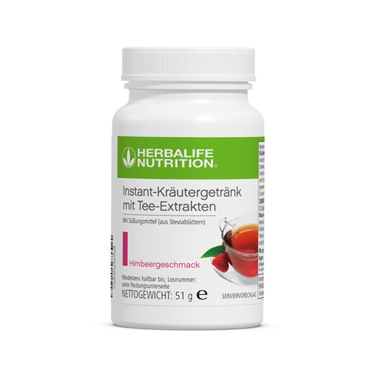 Herbalife Instant-Kräutergetränk mit Tee-Extrakten Himbeere 51g – Fit with Sebastian