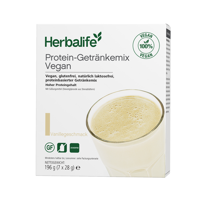 Herbalife Protein-Getränkemix Vegan, 7 Portionen, Vanille – Fit with Sebastian